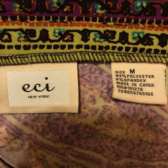 Beautiful Multi-color Print Dress - Picture 5 of 5